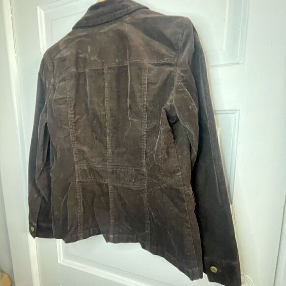 Jones NY & Co Chocolate Corduroy Jacket - Picture 8 of 10